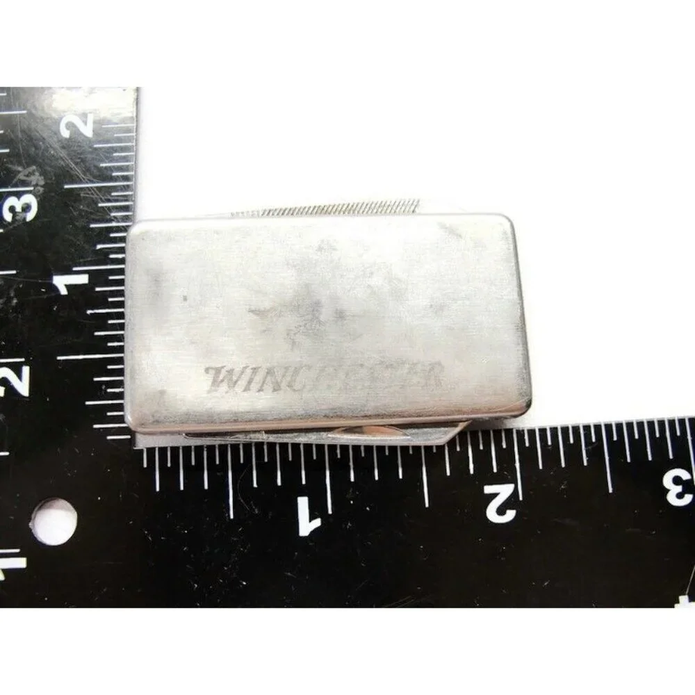 Winchester Money Clip Multi Tool Stainless Steel Wallet Credit Card Cash